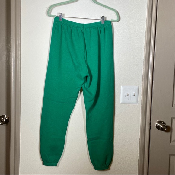 Vintage Green Pannill Sweatpants by Hanes – Size L – Made in USA - Picture 3 of 4